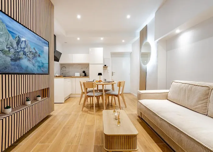 아파트 Elegant 2p Rue Meynadier Proche Du Palais Et Des Plages