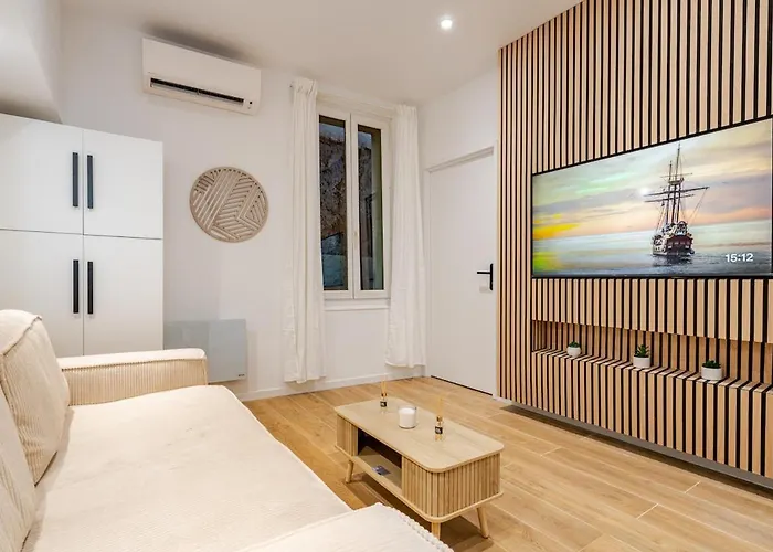 아파트 Elegant 2p Rue Meynadier Proche Du Palais Et Des Plages 칸느